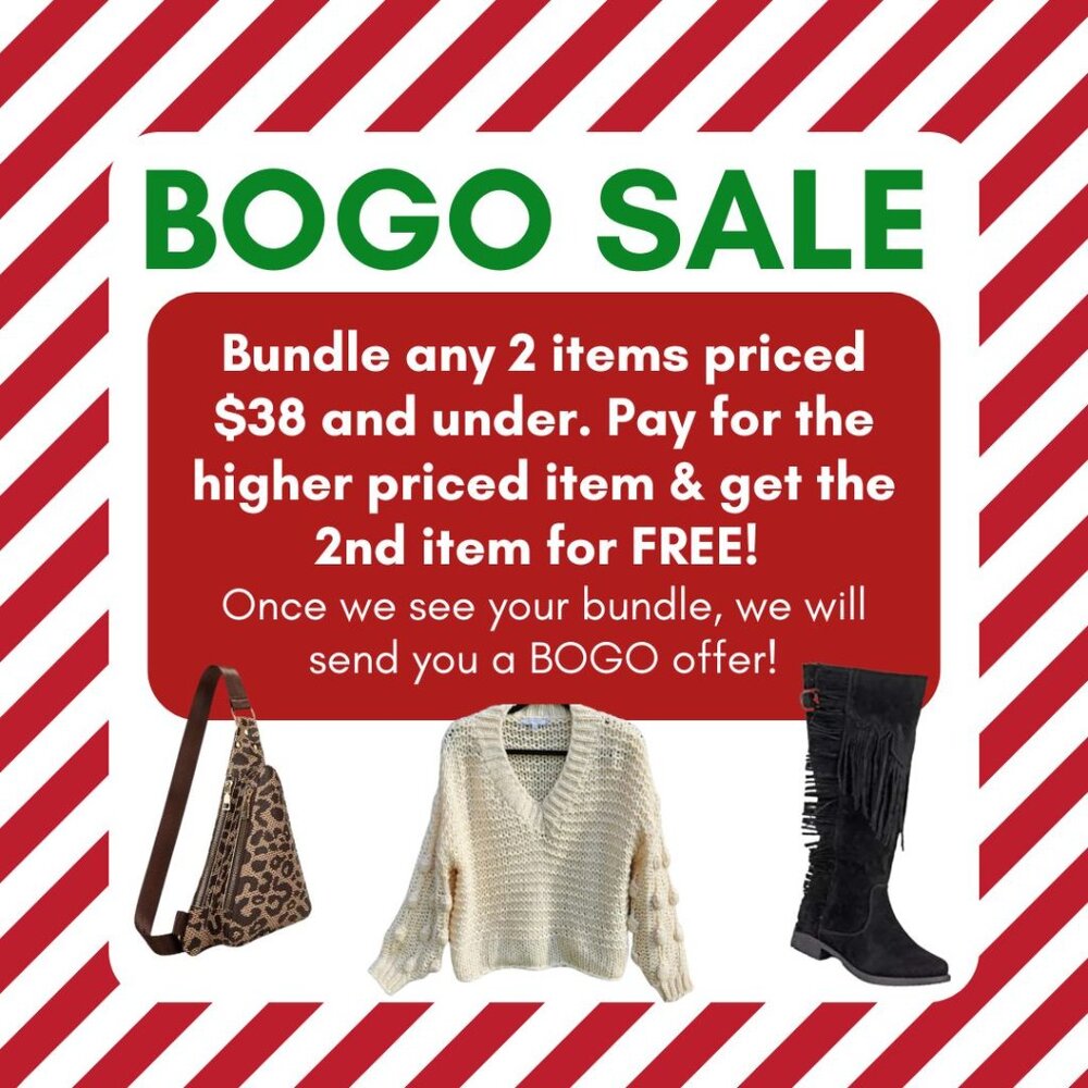 SHOP OUR HUGE BOGO SALE!!! - Picture 1 of 4